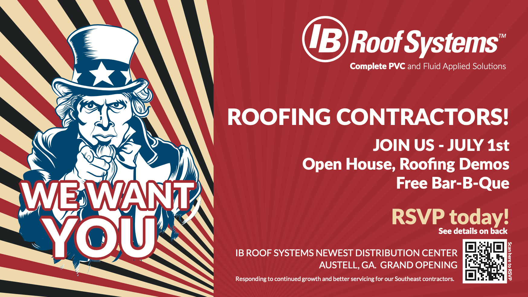 Grand Opening - IB Roof Systems, Austell, GA
