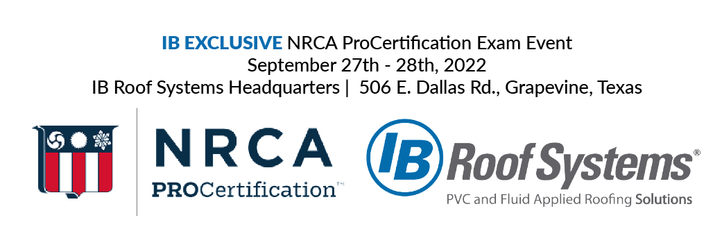 NRCA ProCertification Exam Event September 27th - 28th, 2022
